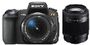 Sony Alpha DSLR-A350X с объективами 18-70 и 55-200